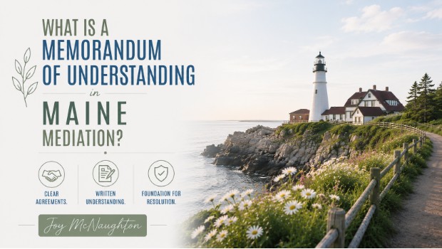 What Is a Memorandum of Understanding (MOU) in Maine Mediation?